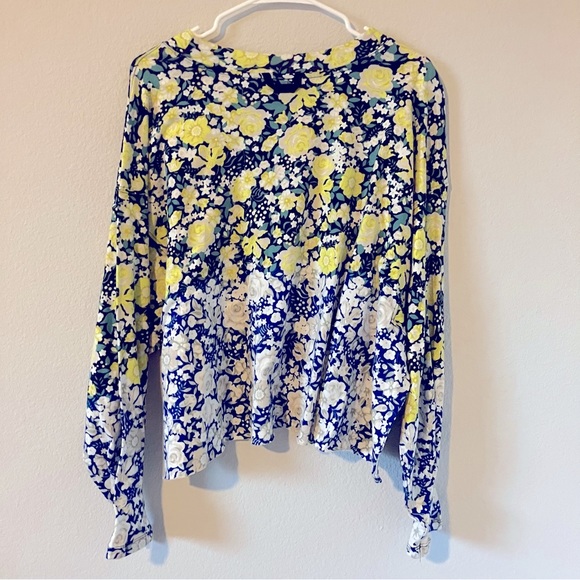 NWT Free People Movement Inspire Floral Print Layer - Picture 5 of 9